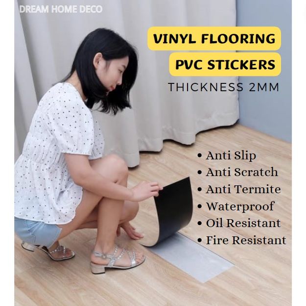 Anti-Slip Durable Waterproof Lvt Floor PVC Flooring for Home and