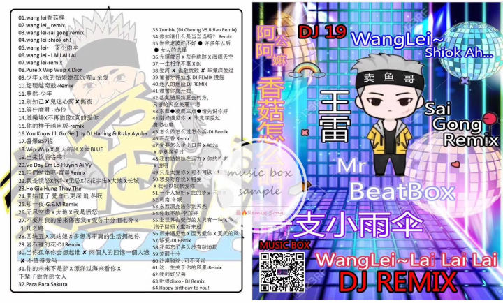 USB Pendrive Song 中文DJ Remix Song DJ19 | Lazada