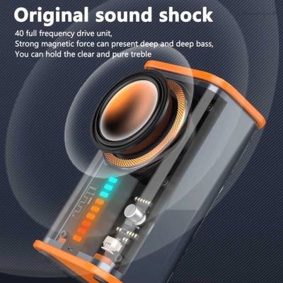 🔥Gratis Ongkir + ปลาค็อด🔥1+ บลูทูธ Speaker Musik 1 K07 5.0 USB ไร้สายลำโพงสเตอริโอ TWS RGB Rhythmic ซับวูฟเฟอร์ TYPE-C ลำโพงแบบชาร์จ