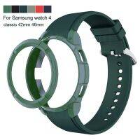 （Bar watchband）สายซิลิโคนสำหรับ SamsungWatch 442Mm 46Mm BandWatchband ForWatch 4 40 44Mm Protector Case