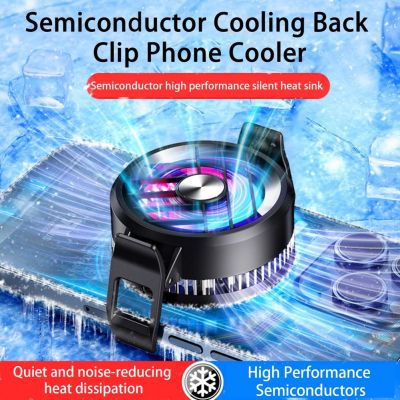 ▬ GT30 Mobile Phone Cooler Semiconductor Fan Game With Wireless Charging PUBG Machine Tablet Radiator Fast Cooling