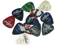 12pcs Alice Guitar Pick Picks Celluloid Plectrum Plectrums Assorted Colors Thickness 0.46/0.71/0.81