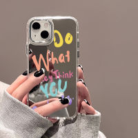 เคสกระจกเคสใส่โทรศัพท์ iPhone 11 14 12 13 Pro Max XR XS Max สำหรับ IPhone11 14Pro สวยงามมากกรอบป้องกันแบบแข็ง Kaca Rias