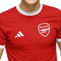 เสื้อฟุตบอลอาร์เซน่อล Arsenal Football Club T-Shirt The Gunners เสื้อฟุตบอล เสื้อกีฬา ทีม Arsenal เสื้อบอลผู้ชาย เสื้อออกกำลังกายผู้ใหญ่ เกรด AAA WHITE Collar