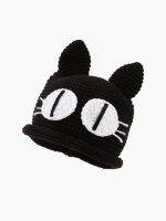 Cider Cat Design Beanie Hat