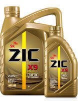 ZIC  X9 น้ำมันเครื่องยนต์ดีเซล&amp;เบนซิน SAE 5w-30 ขนาด 7ลิตร สังเคราะห์แท้ เกรด พรีเมี่ยม ผลิตจากประเทศเกาหลีใต้ รุ่นแนะนำ Isuzu Toyota Ford Mazda Nissan Hyundai