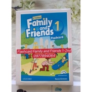 PHIÊN BẢN 2nd Flashcard Family and Friends Stater -1-2-3-4-5