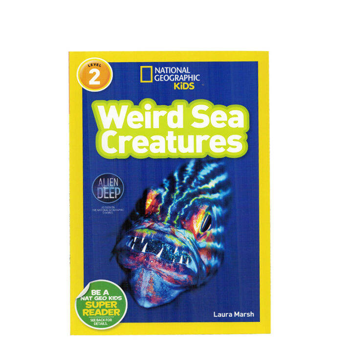 english-original-genuine-national-geographic-kids-level-2-weird-sea