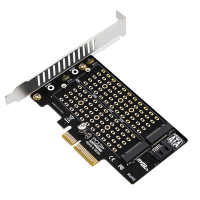 1set SATA M.2 SSD PCIE Adapter M Key B Key B+M Key