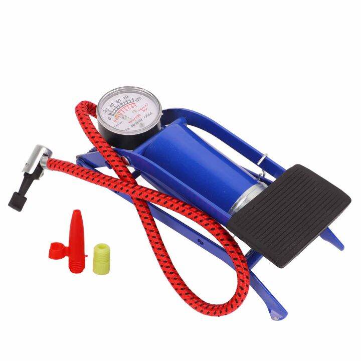 Step On Air Pump Floor Foot Pump Single Cylinder with Pressure Gauge