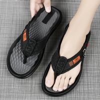 Mens flip-flops for summer outer wear non-slip and wear-resistant beach slippers 2023 new summer outdoor sandals 【JYUE】