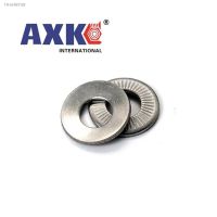 ○✳ 2/50 M3 M4 M5 M6 M8 M10 M12 M16 NFE25-511 A2 304 Stainless Steel Disc Spring Serrated Lock Washer Conical Knurled Elastic Gasket