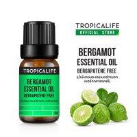 น้ำมันหอมระเหยเบอร์กามอท เบอร์กาพาเทนฟรี ขนาด 10ml (BERGAMOT ESSENTIAL OIL - BERGAPATENE FREE)