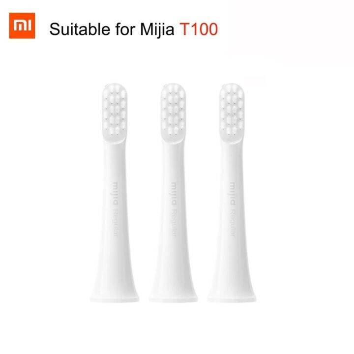 ต้นฉบับเหมาะสำหรับ-xiaomi-mijia-แปรงสีฟันไฟฟ้าพลังคลื่นเสียงหัว-t100-t200-t301-t300-t500เปลี่ยนหัวแปรงสีฟัน-t700-t500c