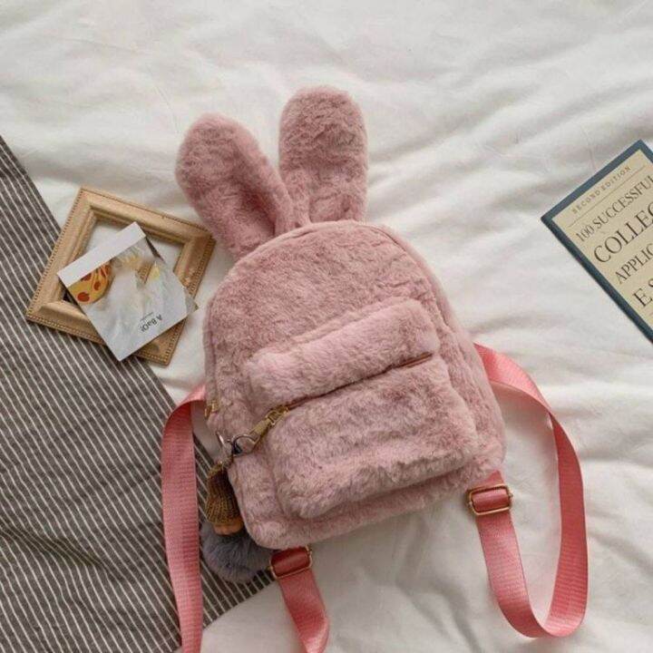 plush bunny backpack