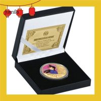 HOT!!!◑ pdh711 [JU] Shiny Souvenir Medal Detective Conan Collectible Coin Gift Box Perfect Gift for Children