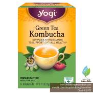 Trà Hữu Cơ Kombucha Trà Xanh Yogi Green Tea Kombucha