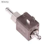 Witkitty 1ชิ้นสำหรับ JYZ-3ปกติเปิดวาล์ว12V 6W สแตนเลสทนอุณหภูมิสูงวาล์วน้ำ DC12V