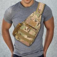 Chest Sling Molle Bags Men Outdoor Sports Hiking Camping Shoulder Bags