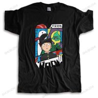 Al5b【พร้อมส่ง】เสื้อยืดแขนสั้น ผ้าฝ้าย พิมพ์ลายมังงะ Mob Psycho 100 แฟชั่น สําหรับผู้ชายS-5XL