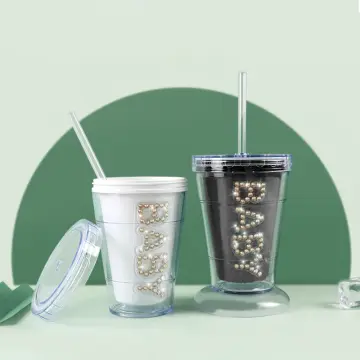 Shop Plastic Mugs Coffee With Straw with great discounts and prices online  - Oct 2023