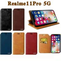 Realme11Pro/Realme C51(ส่งในไทย)เคสฝาพับRealme 11 Pro 5G/Realme 11Pro Plus 5Gตรงรุ่น  เคสกระเป๋าเปิดปิดแบบแม่เหล็ก เก็บนามบัตรได้