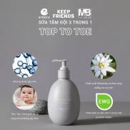 Sữa Tắm Cao Cấp Hàn Quốc 3 Trong 1 Top To Toe 480ML - DỊu Nhẹ