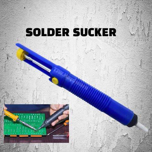 Solder Sucker / Desoldering Pump [Penyedut Timah solder] Lazada