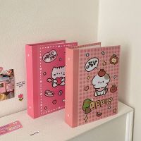 A5 Kawaii Photocard Binder Cover Photo Album Cartoon Photocard Holder Book Inner Page Kpop Binder Photocard Picture Holder  Photo Albums