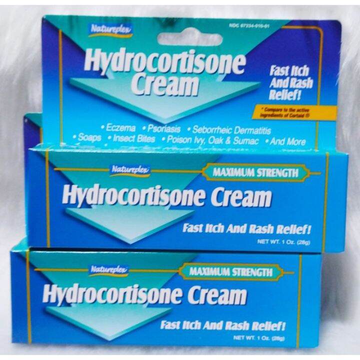 Hydro Cortisone Cream Fast Itch And Rash Relief Lazada PH