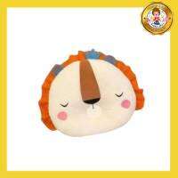 Little home baby หมอนหลุมเด็ก ผ้ากำมะหยี่ ลายสัตว์น่ารัก หมอนหัวทุย หมอนเด็ก (สิงโต)