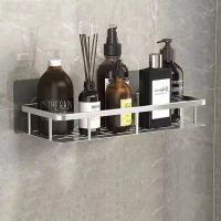 【HOT】✣♕  Punch-free Shelf Shelves Wall Mounted Shampoo Rack for Holder Aluminum Organizer Accessorie