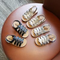 COD DSFERSTRETERER Cute Girls Boys Soft Sole Roman Shoes Open Toes Beach Shoes 2-6 Years Old Kids Anti-skid Sandals