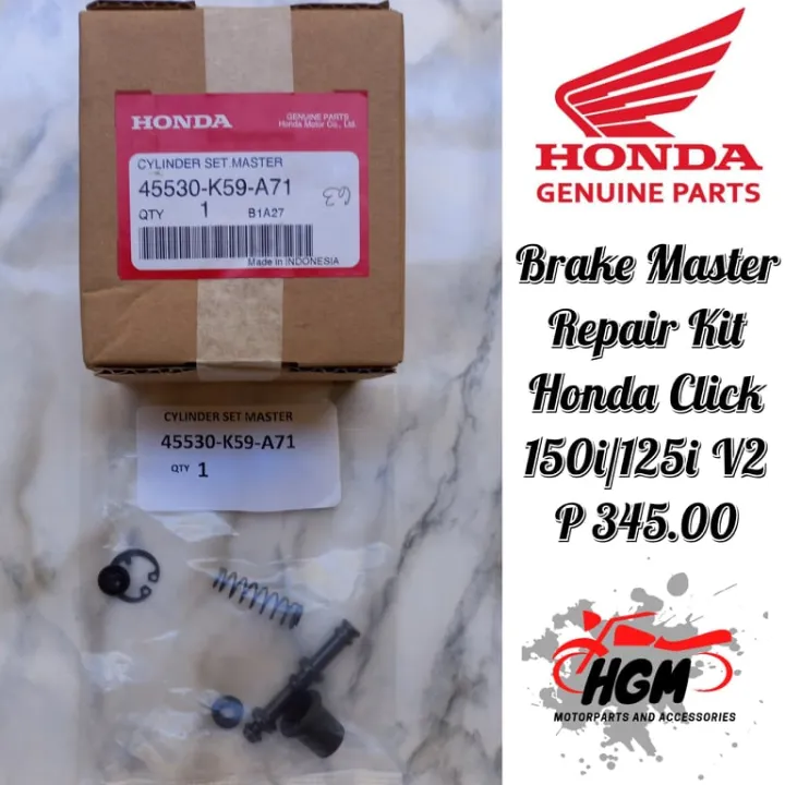 CYLINDER BRAKE MASTER SET HONDA CLICK 125i/150i V2 (45530K59A71
