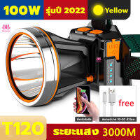 【มีการรับประกัน】ไฟฉายคาดหัว led 900000W ทนๆ ระยะแสงสูงสุด 10000M แสงสีขาวเหลือง ช่วยชาร์จมือถือได้ สวิตช์เซ็นเซอร์อัจฉริยะ การปรับความ ไฟฉายคาดหัวแท้ ไฟฉายคาดหัวแรง ไฟส่องกบของแท้ ไฟคาดหัวของแท้