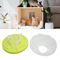 Cat Slow Feeder Bowl Educational Durable Cat Puzzle Bowl Adjustable Prevention Sliding Detachable for Cat for Slow Eat