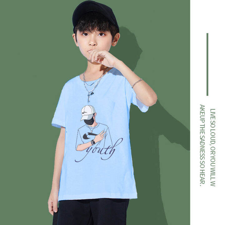 new-summer-เสื้อยืดน่ารักสมวัยสดใสใส่สบายมาก-สำหรับเด็กชาย-เด็กหญิงh336