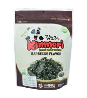 KIMNORI สาหร่ายทะเลปรุงรส รสบาร์บีคิว 40g EXP : 21.12.23