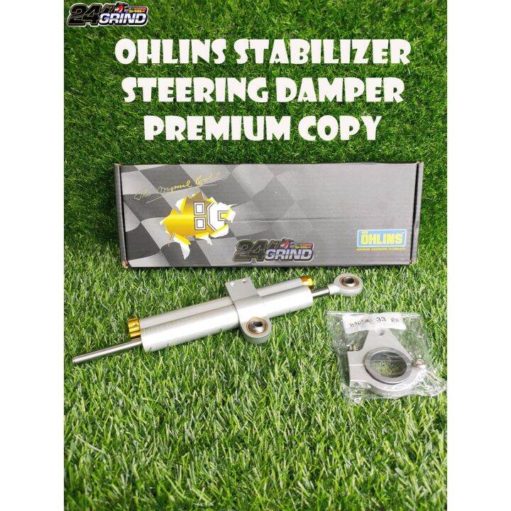 OHLINS STEERING DAMPER STABILIZER WITH BRACKET THAILAND MADE