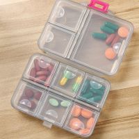 【YF】 Pill Case PP Tablet Container Dispenser Holder Medicine Organizer Box Travel For