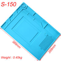 S-170 S-160 S-150 Heat Insulation Mat Soldering Silicone Pad Desk Maintenance Platform For Repair Work Mat Station With Magnetic