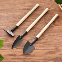 ชุดอุปกรณ์พรวนดิน อุปกรณ์ทำสวน ชุดตักดิน เครื่องมือทำสวน (gd100) Garden Tools Set Gardening Kit (3 Pieces in Set)