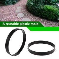 Garden Pavement Maker Mold DIY Round Walk Brick Concrete Mould Paver Walk Maker Pathmate Stone Mold Paving Stepping Stone Paver Walk Way for Garden Patio Yard