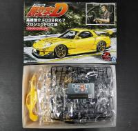 AOSHIMA 1/24 IN15 TAKAHASHI KEISUKE　FD3S RX-7 PROJECT D Ver. with Figure (โมเดลรถยนต์ Model DreamCraft)