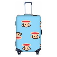 【ในสต็อก】 Paul Frank Washable Travel กระเป๋าเดินทางผ้าคลุมกระเป๋าเดินทางการ์ตูนตลกเหมาะกับกระเป๋าเดินทางขนาด18-32นิ้ว