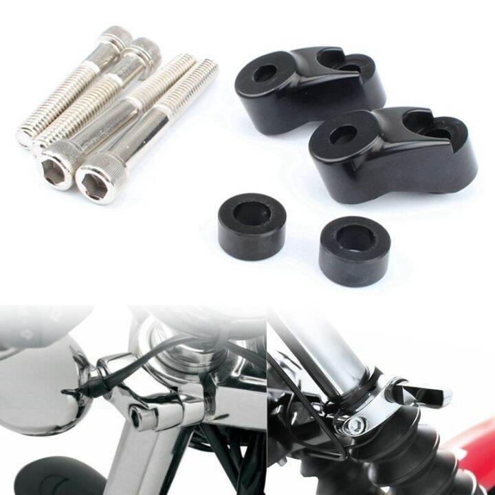 39Mm/49Mm Chrome Tubes Motorcycle Directional Indicator Relocation Kit