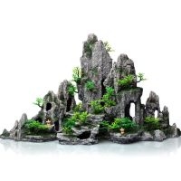 hot！【DT】 rockery multi-style aquarium decorations fish tank decoration and landscaping decorative accessories