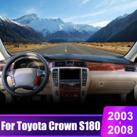 สำหรับ Toyota Crown S180 2003 2004 2005 2006 2007 2008รถ Dashboard Sun Shade ฝาครอบโต๊ะ Non-Slip Pad อุปกรณ์เสริม