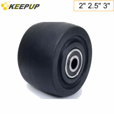 Replacement caster nylon wheels with double bearings Heavy duty widened casters load 300kg  2inch 3inch Furniture Protectors  Replacement Parts