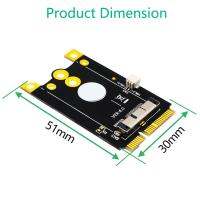 รุ่นอัพเกรด Mini Pcie (Mpcie) Converter Adapter Board 12 6 Pins Wifi Card To Mini PCI-E สำหรับ Broadcom BCM94360CD